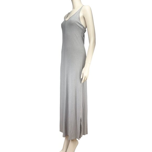 PATAGONIA Kamala Gray Cross-Back Maxi Summer Minimalist Gorpcore Dress sz S - Picture 9 of 14
